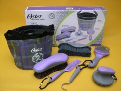 Oster borstel kado-set, kleur lila
